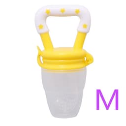 image-Factory wholesale baby fruit and vegetable music rubberized pacifier bite bite bite bag baby food supplement feeding device