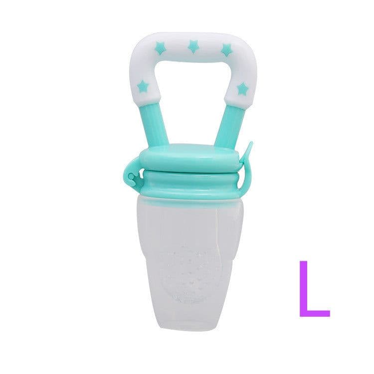 image-Factory wholesale baby fruit and vegetable music rubberized pacifier bite bite bite bag baby food supplement feeding device