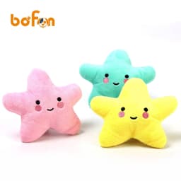 image-Pet Plush Starfish Toy - Vocal Squeaky