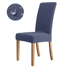 image-NEW Waterproof Elastic Jacquard Chair Cover for Dining Room Chair Covers for Chairs Kitchen Wedding Hotel Banquet Protector Seat