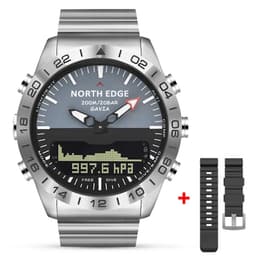 image-NORTH EDGE GAVIA 2 Men's Digital Dive Watch Altimeter Compass