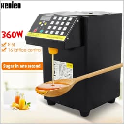 image-XEOLEO 16 Quantitative Fructose machine Automatic Fructose Dispenser Syrup dispenser Bubble tea shop Milk tea Equipment levulose