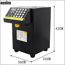 image-XEOLEO 16 Quantitative Fructose machine Automatic Fructose Dispenser Syrup dispenser Bubble tea shop Milk tea Equipment levulose