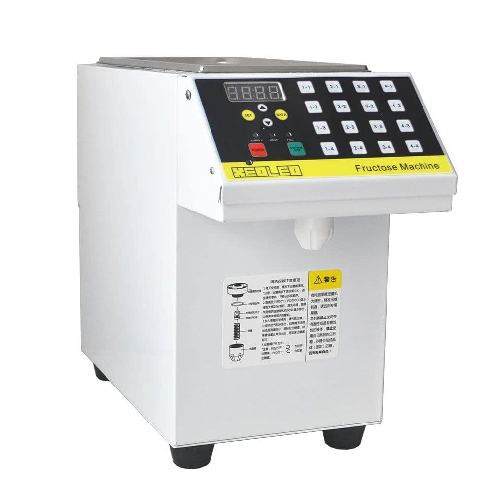 image-XEOLEO 16 Quantitative Fructose machine Automatic Fructose Dispenser Syrup dispenser Bubble tea shop Milk tea Equipment levulose
