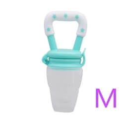 image-Factory wholesale baby fruit and vegetable music rubberized pacifier bite bite bite bag baby food supplement feeding device