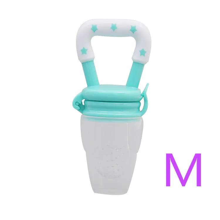 image-Factory wholesale baby fruit and vegetable music rubberized pacifier bite bite bite bag baby food supplement feeding device