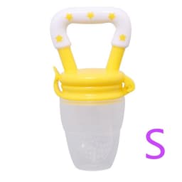 image-Factory wholesale baby fruit and vegetable music rubberized pacifier bite bite bite bag baby food supplement feeding device