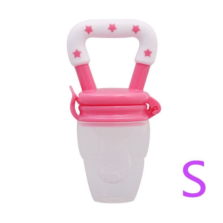 image-Factory wholesale baby fruit and vegetable music rubberized pacifier bite bite bite bag baby food supplement feeding device