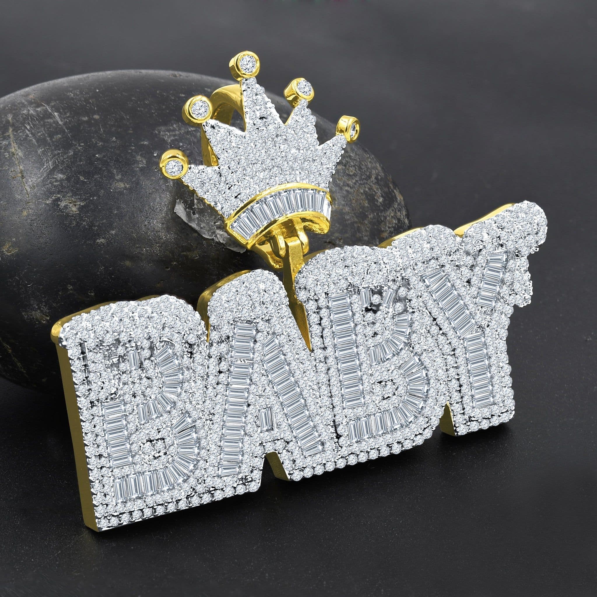 image-QUERIDA HIP HOP CRYSTAL PENDANT I 915702