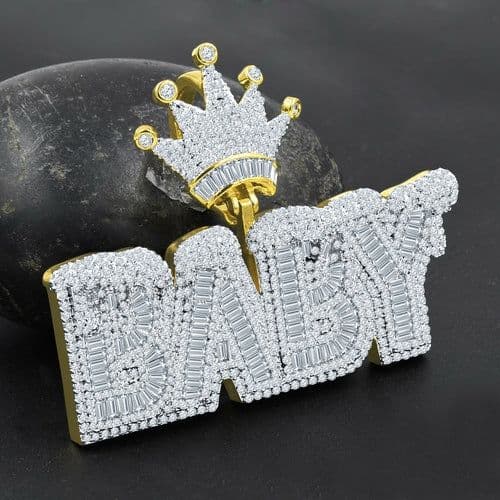 image-QUERIDA HIP HOP CRYSTAL PENDANT I 915702