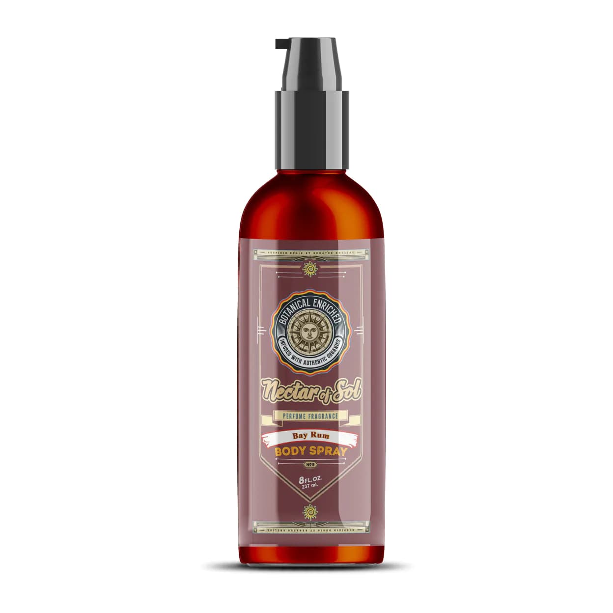 image-Nectar of Sol Bay Rum Perfume Body Spray 8 oz