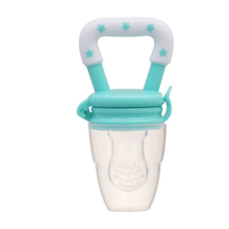 image-Factory wholesale baby fruit and vegetable music rubberized pacifier bite bite bite bag baby food supplement feeding device