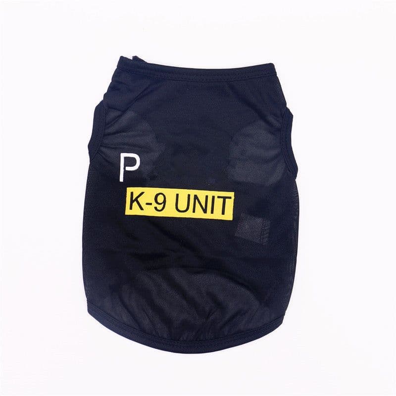 image-Pet Clothes Summer Vest Breathable Polyester