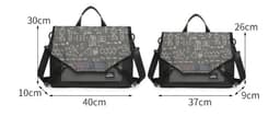 image-Laptop Bag Portable Messenger Bag Gaming Notebook Large Capacity Shoulder Bag