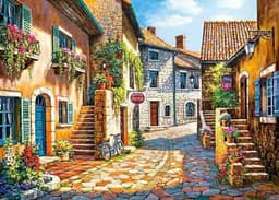 image-Rimless Linen Digital Oil Painting Landscape Living Room Decoration Oil Painting