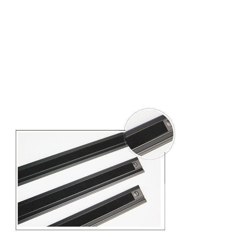 image-Handmade Leather Goods DIY Aluminum Alloy Steel Ruler Cutting Drawing Ruler Protective Ruler Scratch-Resistant Cutting Ruler