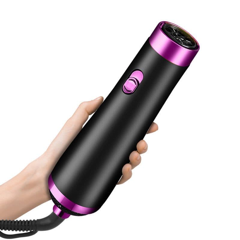 image-Hair Dryer Multifunctional Three-In-One High-Power Hair Dryer Curling Iron Hair Straightener Gift