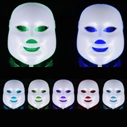 image-LED Beauty Mask 7 Color Light Home Beauty Instrument