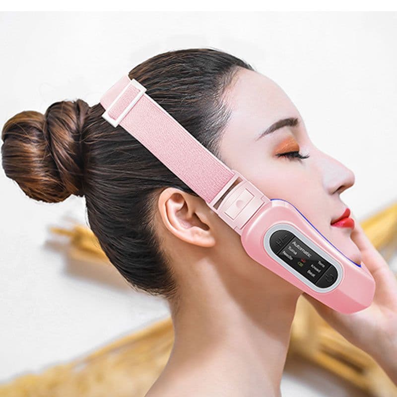 image-Double Chin Facial Massage Electric V Face Massager For Men And Women