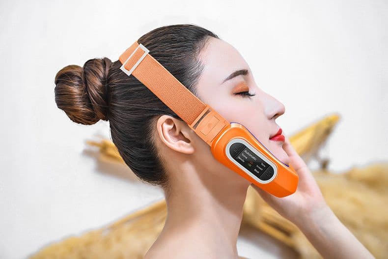 image-Double Chin Facial Massage Electric V Face Massager For Men And Women