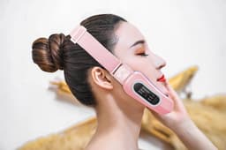 image-Double Chin Facial Massage Electric V Face Massager For Men And Women