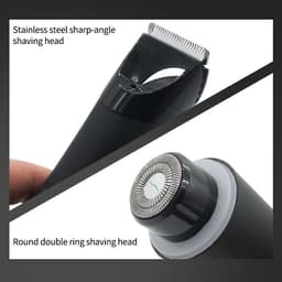 image-Mens Body Shaver Electric Hair Clipper