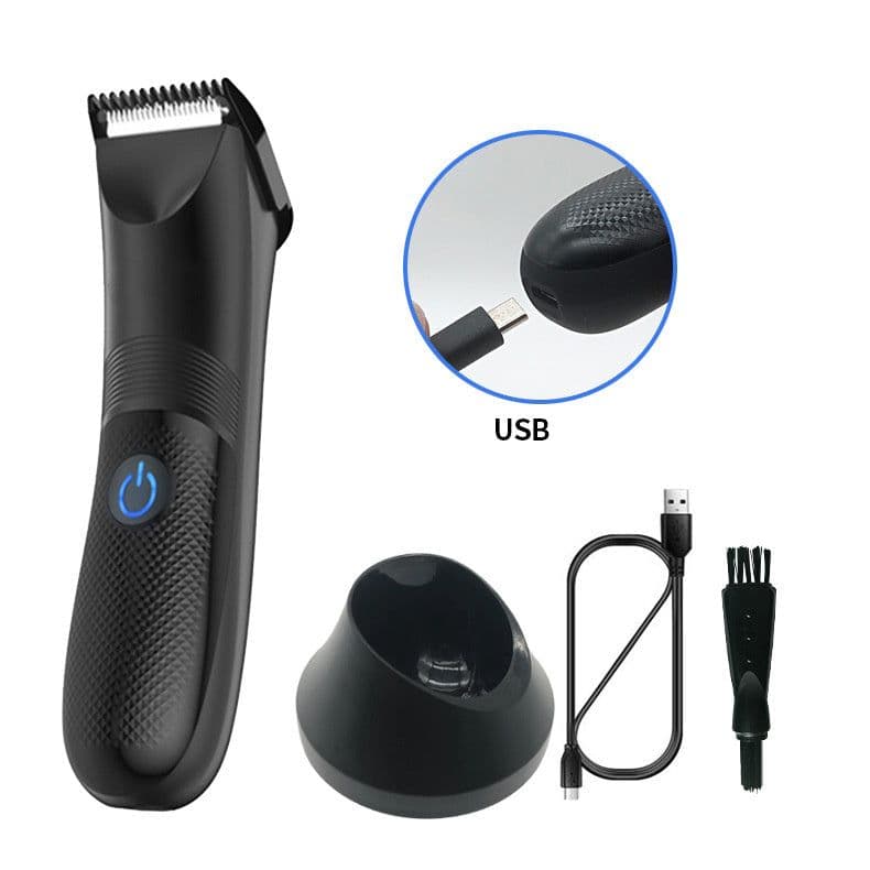 image-Mens Body Shaver Electric Hair Clipper