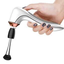image-Electric Makeup Brush Cleaner Automatic Drying Electric Brush Charger Brush Cleaning Brush Quick Drying
