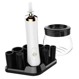 image-Electric Makeup Brush Cleaner Automatic Drying Electric Brush Charger Brush Cleaning Brush Quick Drying