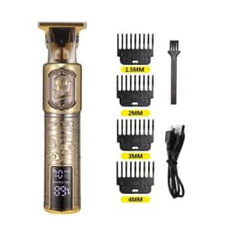 image-Digital Display Electric Stainless Steel Hair Clipper