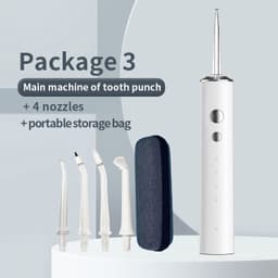 image-Portable Oral Irrigator 300ml Large Water Electric Irrigador Bucal Water Flosser Tooth Cleaner