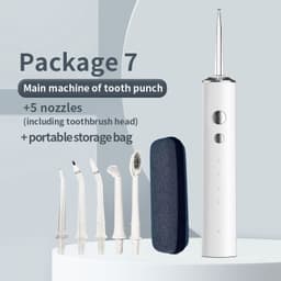 image-Portable Oral Irrigator 300ml Large Water Electric Irrigador Bucal Water Flosser Tooth Cleaner