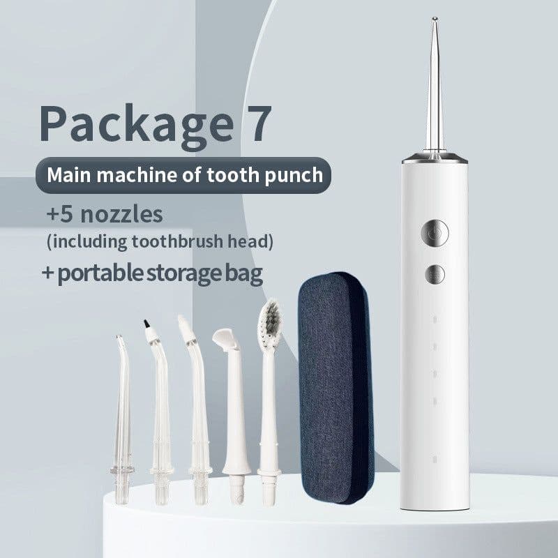 image-Portable Oral Irrigator 300ml Large Water Electric Irrigador Bucal Water Flosser Tooth Cleaner
