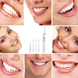 image-Portable Oral Irrigator 300ml Large Water Electric Irrigador Bucal Water Flosser Tooth Cleaner