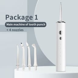 image-Portable Oral Irrigator 300ml Large Water Electric Irrigador Bucal Water Flosser Tooth Cleaner