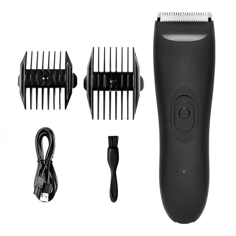 image-Men's Body Hair Trimmer Whole Body Waterproof Rechargeable
