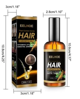 image-Ginger Repair Hair Follicle Soft Moisturizing And Nourishing Essential Oil