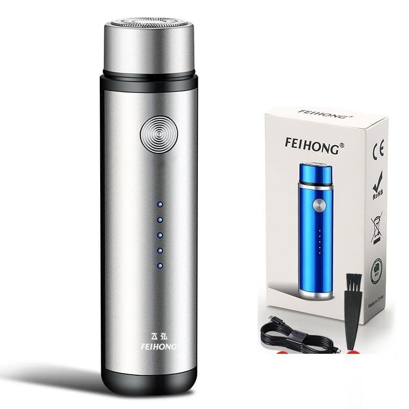 image-USB Power Display Car Charging Beard Knife Men And Women Self-service Shaver