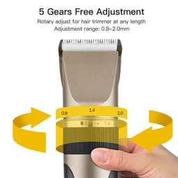 image-Household Electric Digital Display Hair Electric Hair Clipper