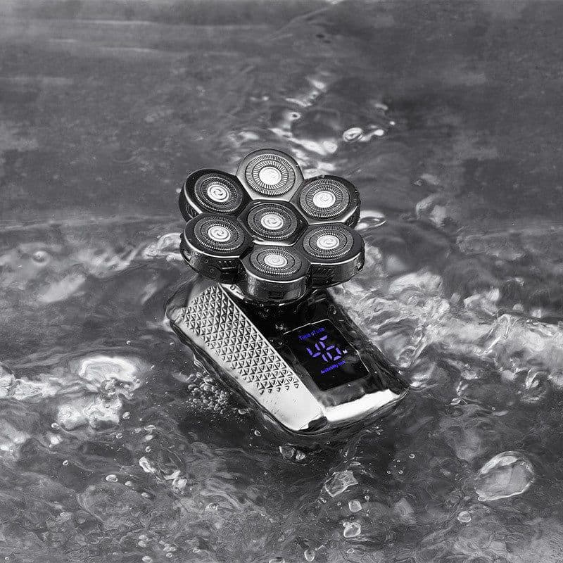 image-Men's Five-in-one Whole Body Washable Electric Razor