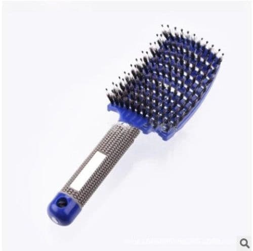 image-Bristle Hair Brush - Detangler Massage Comb