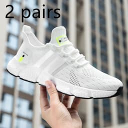 image-Leisure Fly Woven Breathable Sports Shoes