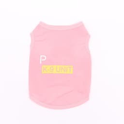 image-Pet Clothes Summer Vest Breathable Polyester