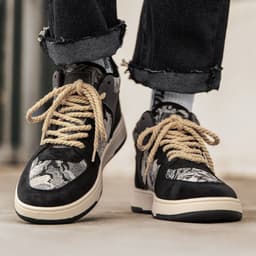 image-Autumn New Mid Top Plank Versatile Fashion Sports Casual Shoes