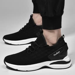 image-Inside Increase 10cm8cm6cm Men's Shoes Sports Mesh Shoes