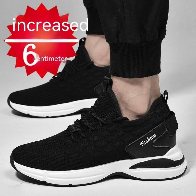 image-Inside Increase 10cm8cm6cm Men's Shoes Sports Mesh Shoes