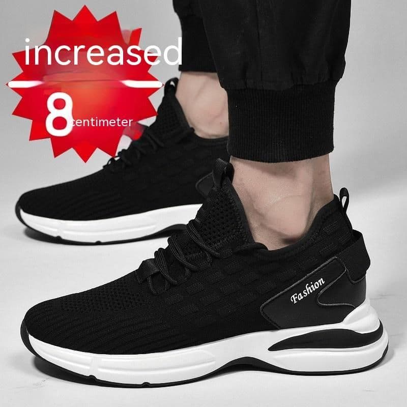 image-Inside Increase 10cm8cm6cm Men's Shoes Sports Mesh Shoes