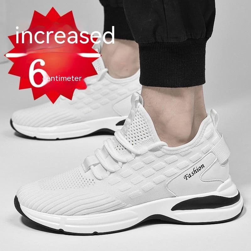 image-Inside Increase 10cm8cm6cm Men's Shoes Sports Mesh Shoes