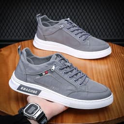 image-Casual Men's Korean Version Sports Canvas Shoes
