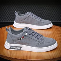 image-Casual Men's Korean Version Sports Canvas Shoes